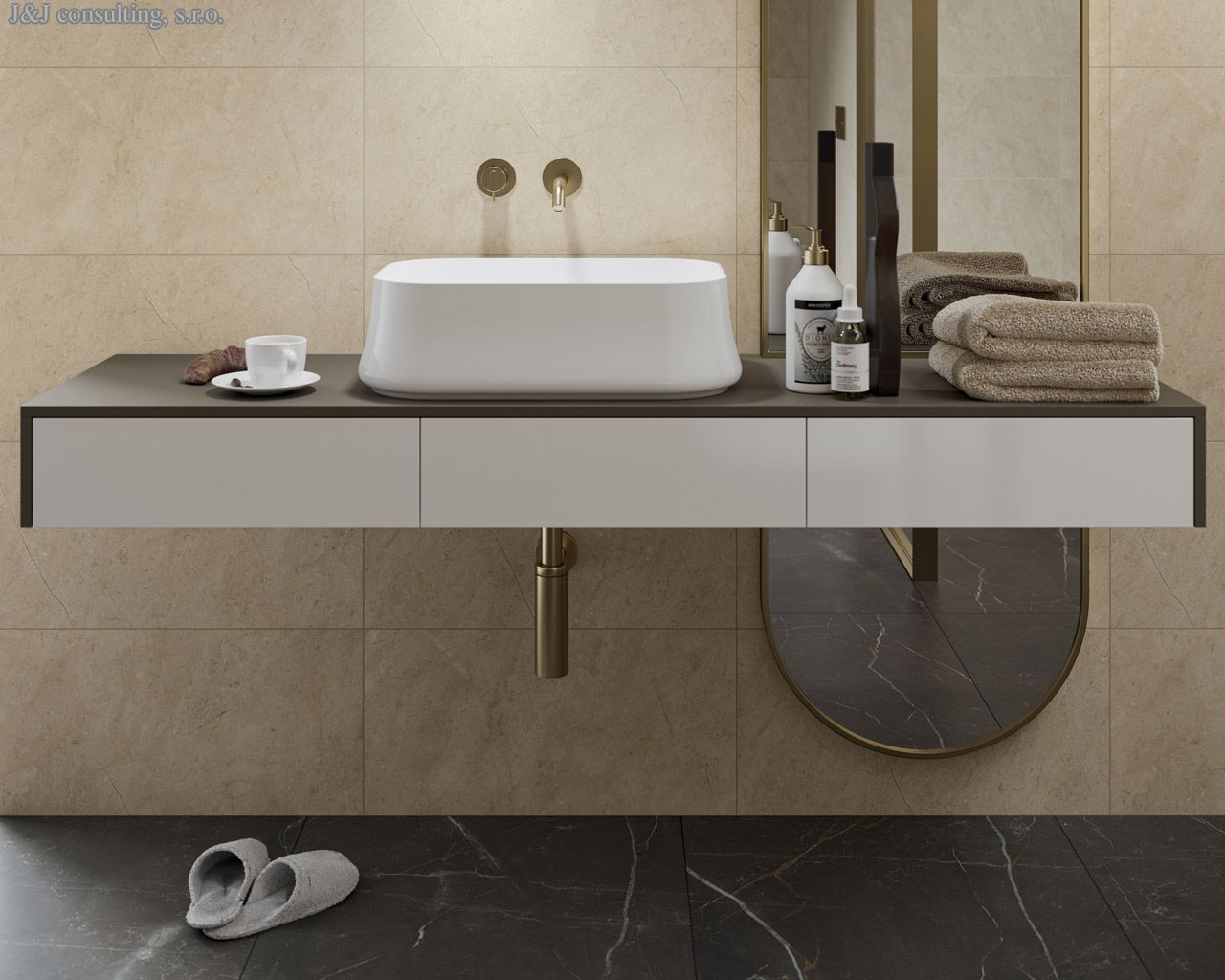 Paradyz SUNRISE Beige Ściana Rekt. Połysk 29,8 x 59,8 cm