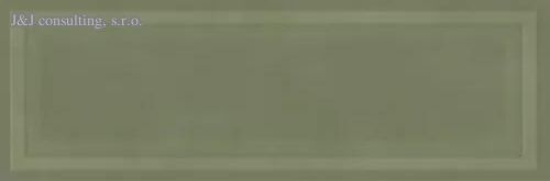 Paradyz GREEN philosophy olive ściana struktura rekt. mat 89,8 x 29,8 cm
