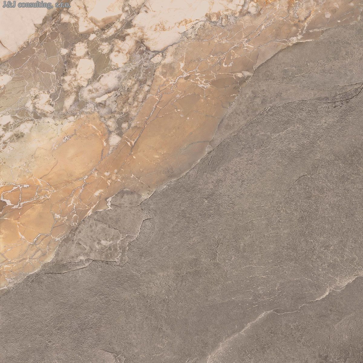 Bottega BLEND B71473 Taupe 60 x 60 cm Bottega BLEND B71473 Taupe 60 x 60 cm