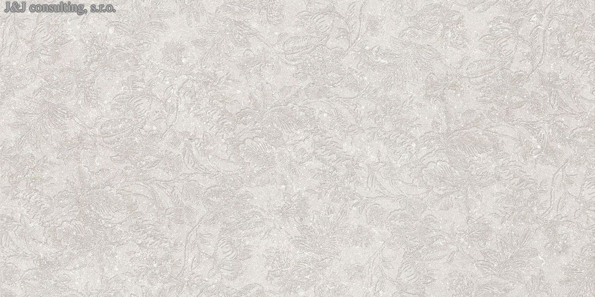 Marazzi MYSTONE BERICI MM7X Dec. Flora Grigio 3D 60 x 120 cm Marazzi MYSTONE BERICI MM7X Dec. Flora Grigio 3D 60 x 120 cm