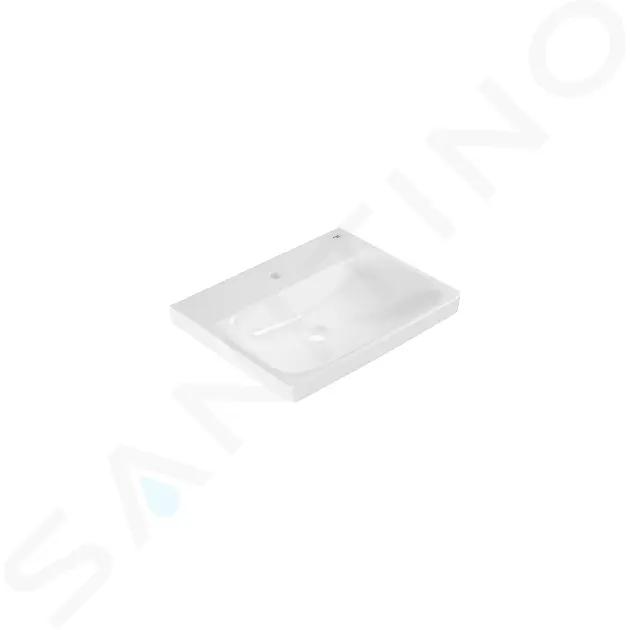 Grohe Euro Ceramic Umývadlo 60x47 cm, bez prepadu, otvor na batériu, alpská biela