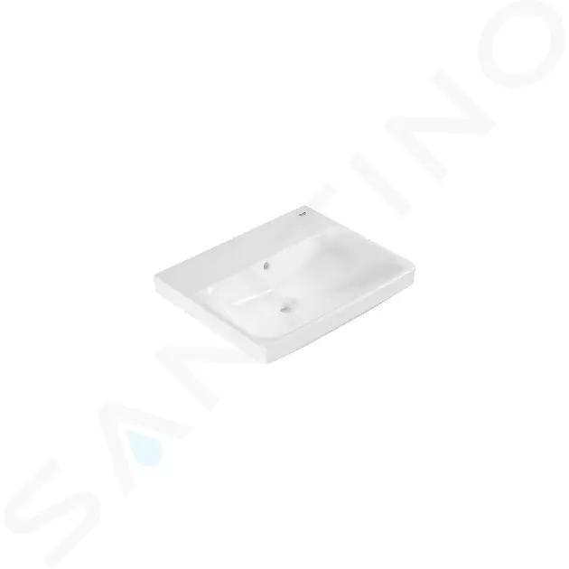Grohe Euro Ceramic Umývadlo 55x44 cm, s prepadom, bez otvoru na batériu, alpská biela