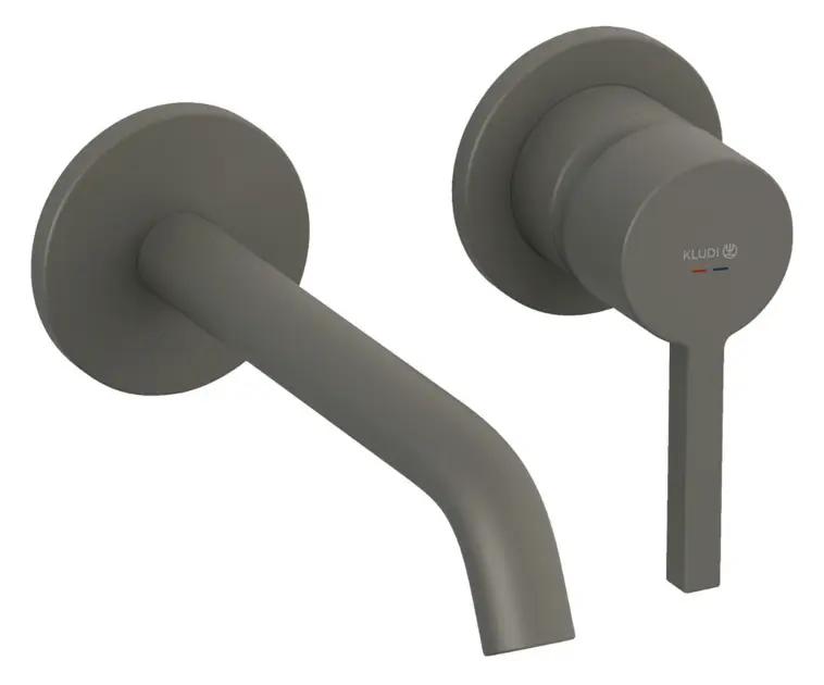 Kludi Nova Fonte Umývadlová batéria pod omietku, 2-otvorová inštalácia, matná sivá