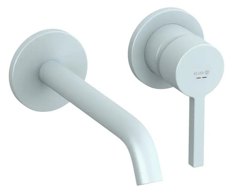 Kludi Nova Fonte Umývadlová batéria pod omietku, 2-otvorová inštalácia, matná svetlo modrá Kludi Nova Fonte Umývadlová batéria pod omietku, 2-otvorová inštalácia, matná svetlo modrá