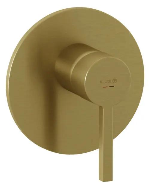 Kludi Nova Fonte Sprchová batéria pod omietku, kefované zlato