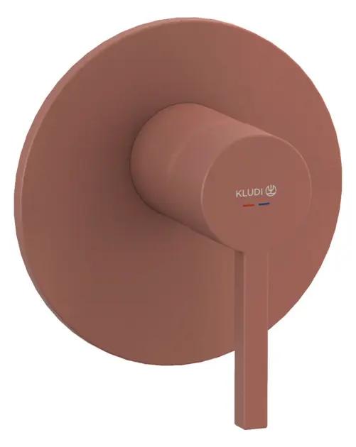 Kludi Nova Fonte Sprchová batéria pod omietku, matná tehlová