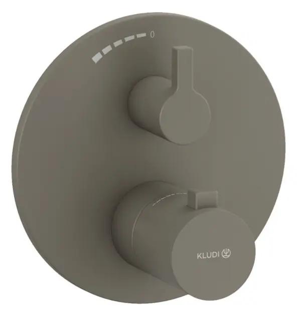 Kludi Nova Fonte Termostatická sprchová batéria pod omietku, matná sivá