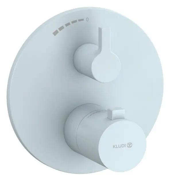 Kludi Nova Fonte Termostatická sprchová batéria pod omietku, matná svetlo modrá