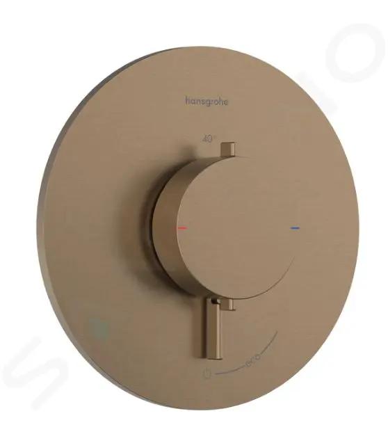 Hansgrohe Ecostat Comfort S Sprchová batéria pod omietku, s termostatom, kefovaný bronz