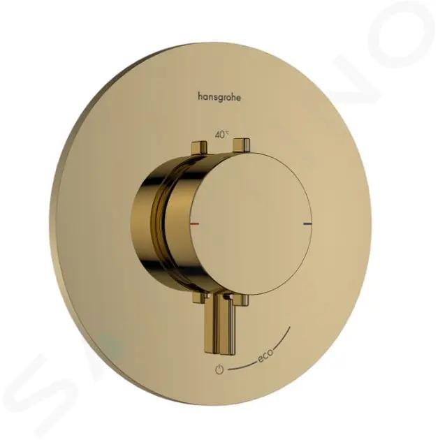 Hansgrohe Ecostat Comfort S Sprchová batéria pod omietku, s termostatom, leštený vzhľad zlata