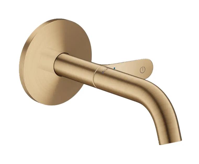 Axor One Umývadlová batéria pod omietku, s výpusťou, EcoSmart, kefovaný bronz