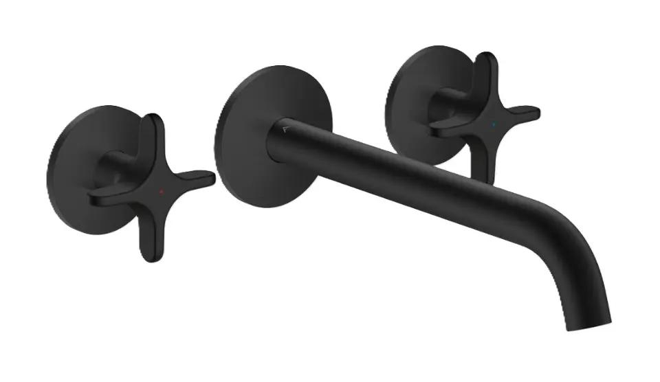 Axor One Vaňová batéria pod omietku, 3-otvorová inštalácia, matná čierna