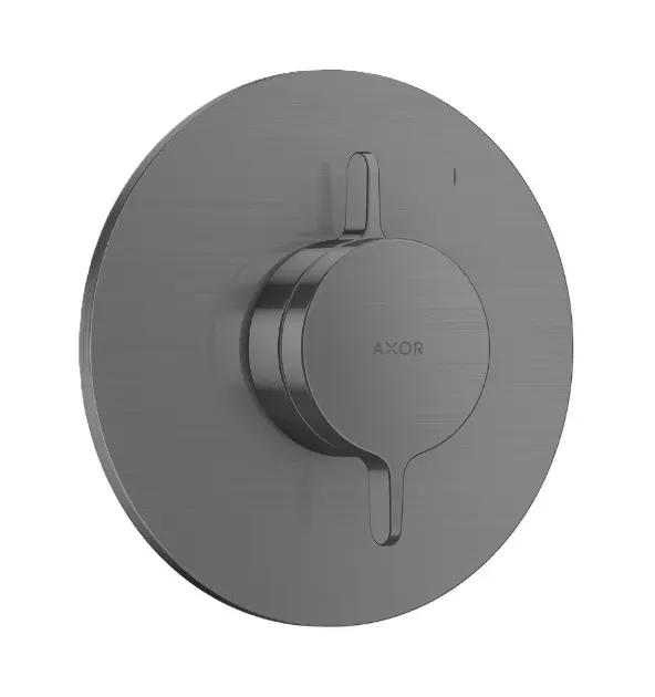 Axor One Sprchová batéria pod omietku, kefovaný čierny chróm