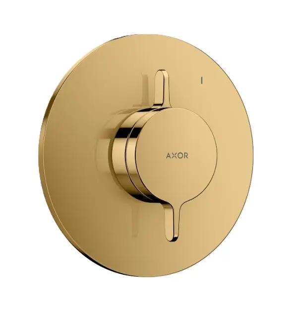 Axor One Sprchová batéria pod omietku, leštený vzhľad zlata