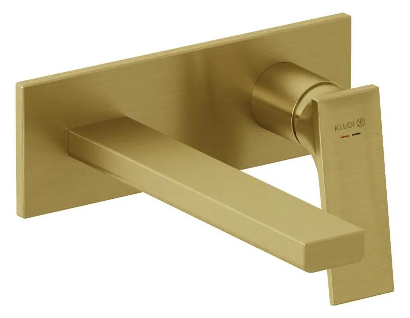 Kludi Decus Umývadlová batéria pod omietku, kefované zlato