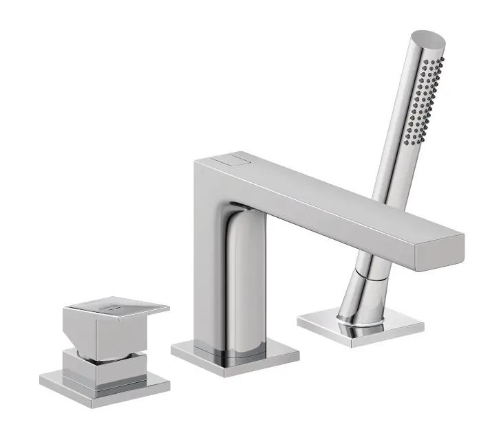 Kludi Decus Batéria na okraj vane, 3-otvorová inštalácia, chróm Kludi Decus Batéria na okraj vane, 3-otvorová inštalácia, chróm