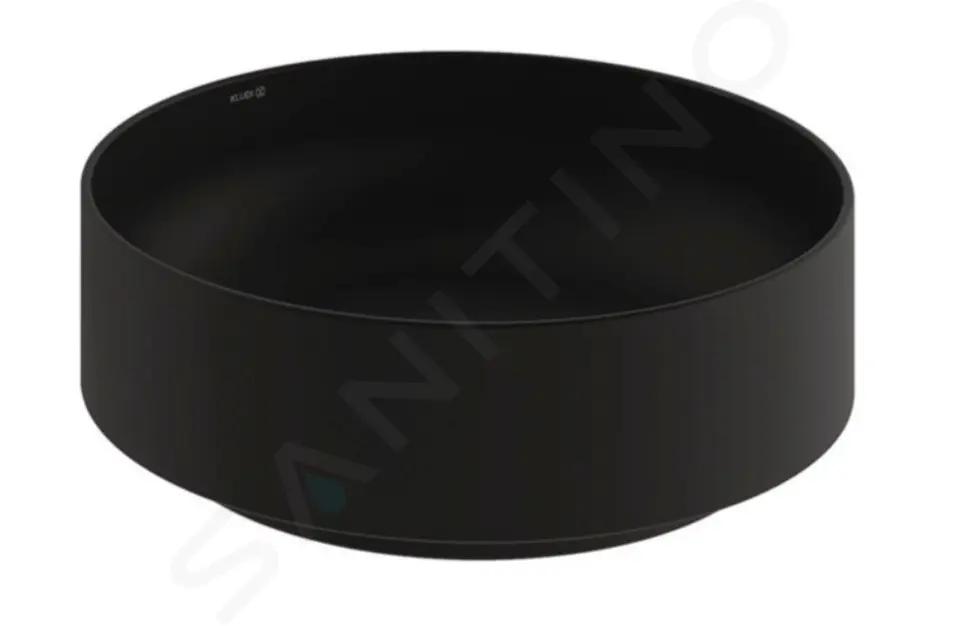 Kludi Resa R Umývadlo na dosku, priemer 40 cm, matná čierna