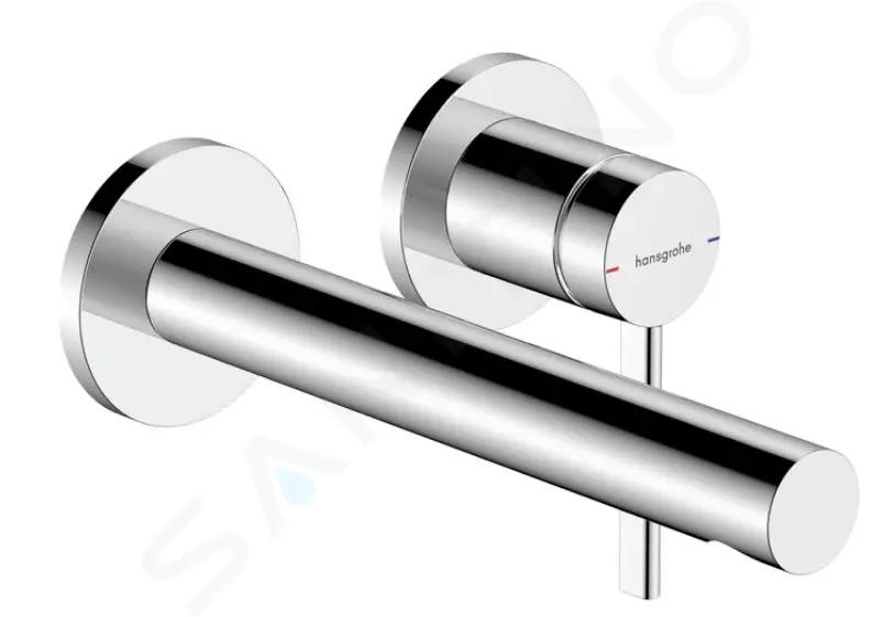 Hansgrohe Zesis S Umývadlová batéria pod omietku, s výpusťou, 2-otvorová inštalácia, EcoSmart+, chróm