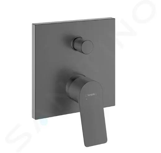 Hansgrohe Vivenis Batéria pod omietku, na 2 spotrebiče, kefovaný čierny chróm