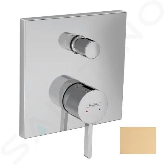 Hansgrohe Finoris Batéria pod omietku, na 2 spotrebiče, kefovaný bronz