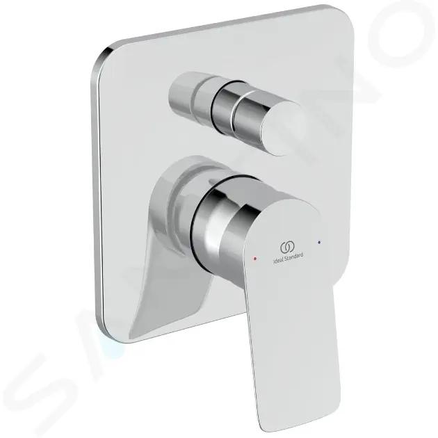Ideal Standard Ceralife C Batéria pod omietku, na 2 spotrebiče, s telesom, chróm