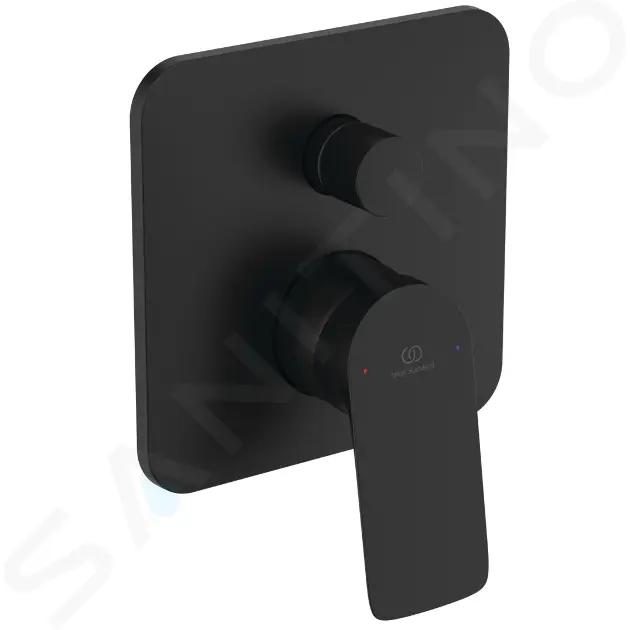 Ideal Standard Ceralife C Batéria pod omietku, na 2 spotrebiče, hodvábna čierna