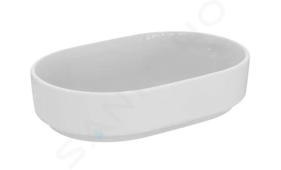 Ideal Standard i.Life O Umývadlo na dosku 55x38 cm, bez prepadu, bez otvoru na batériu, biela
